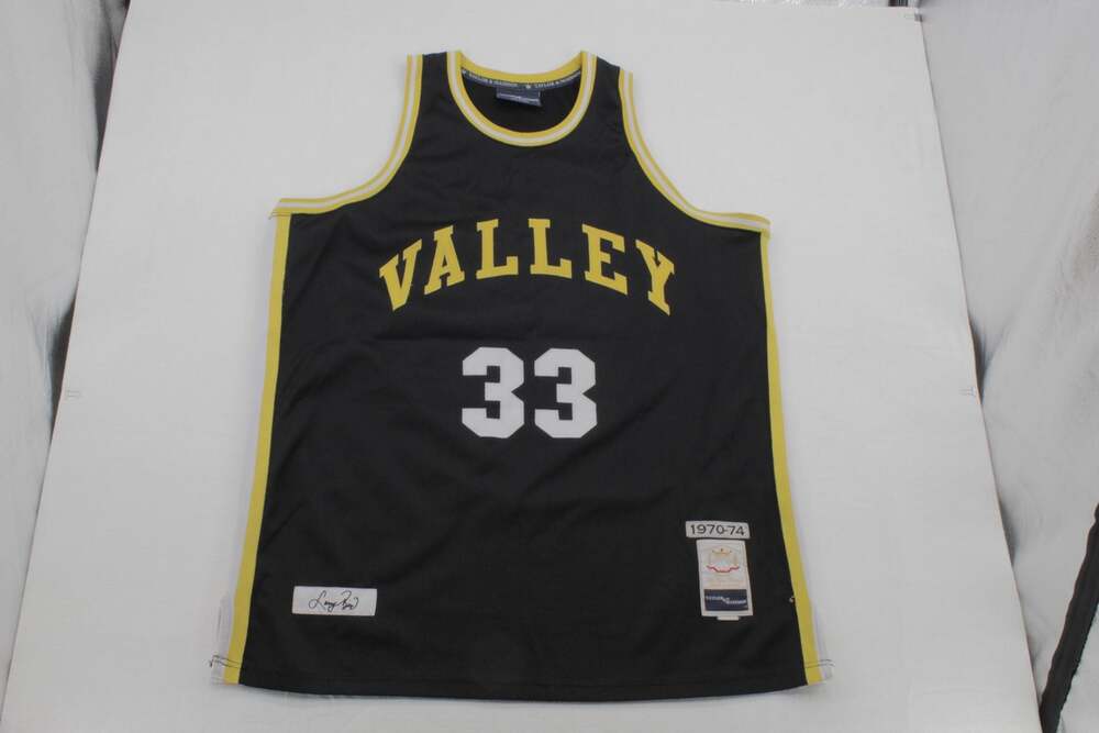 Taylor & Madison Larry Bird Valley High School 1970-74 Retro Basketball Jersey